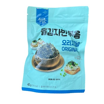 Морская капуста Kim & Lees Family в хлопьях обжаренная 40г