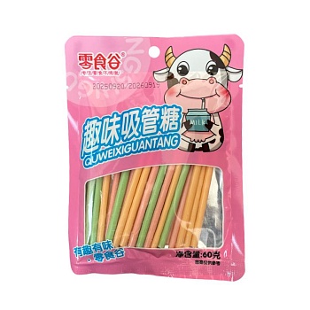 Йогуртовые палочки Lingshigu Gume фруктовые 60г 