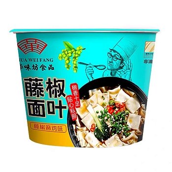 Лапша Hua Wei Fang с курицей и перцем