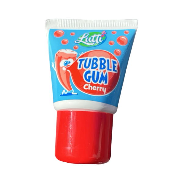 Zhevatelnaya rezinka Lutti Tubble Gum so vkusom vishni 35g