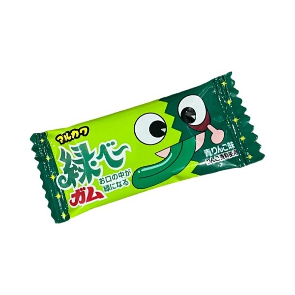 Zhevatelnaya rezinka Marukawa Yabloko Midoribee zelenaya 4,3g