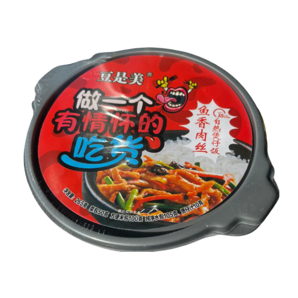 Ris Dou Shi Mei samonagrevayushchiysya so svininoy v rybnom souse 265g