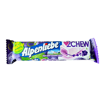 Жевательные конфеты AlpenLiebe со вкусом винограда 25г