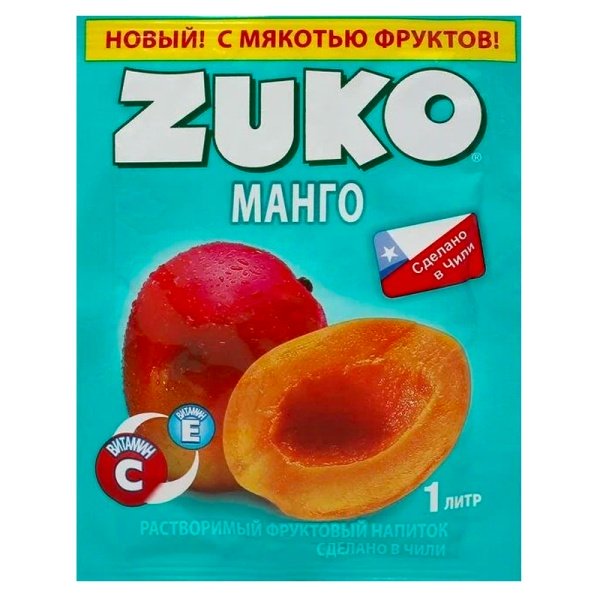 Napitok rastvorimyy Zuko mango 20g