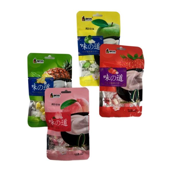 Konfety zhevatelnye Dushike Sladkie fruktovyy miks 24g