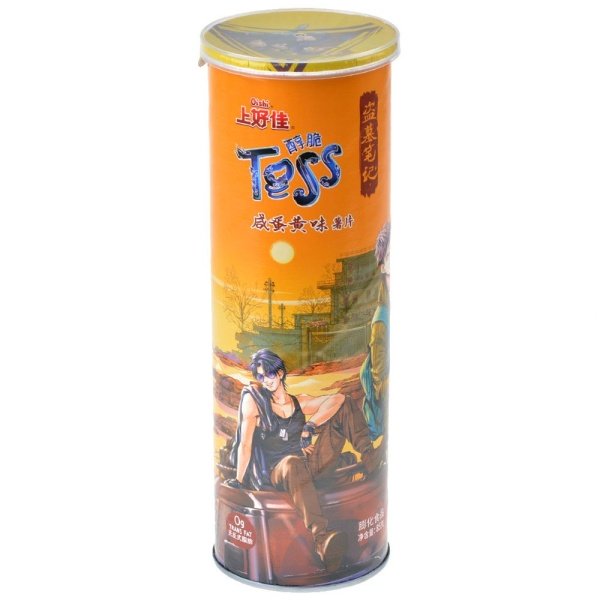 Chipsy Oishi Toss so vkusom Tamago-Yaki (yaichnogo zheltka) 85g