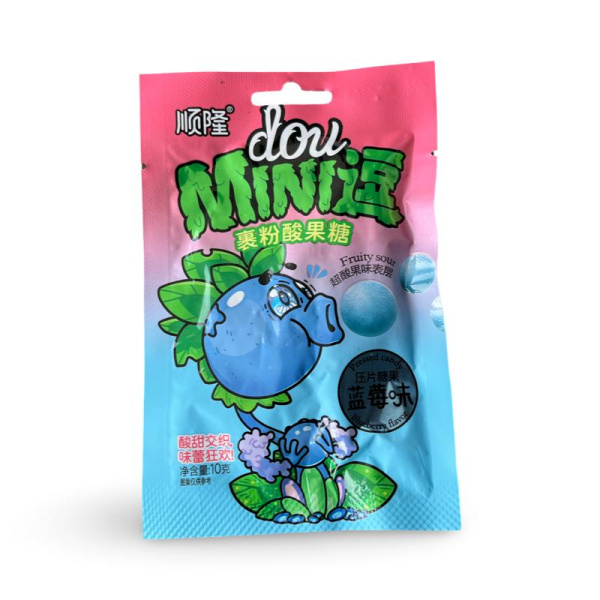 Konfety Shunlong kislye fruktovye 10g