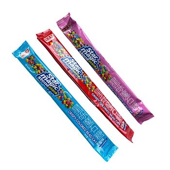 Жевательная конфета Delicious с хрустящими камушками 12г 