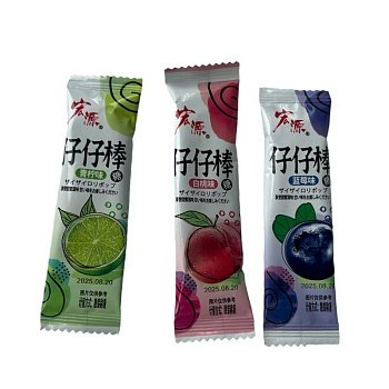 Леденец на палочке Hongyuan 2003 фруктовый микс 3г 