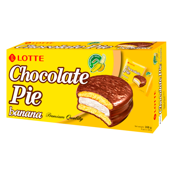 Pechene Lotte Choco Pie Banana