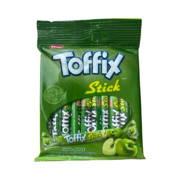 Zhevatelnye konfety Toffix Stick Aplle 70g