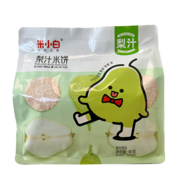 Pechene Mi Xiaobai Risovoe vozdushnoe Grusha 90g