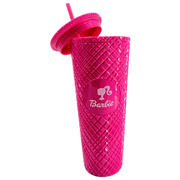 Stakan Yokee Barbie rozovyy 700ml