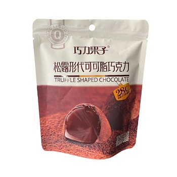 Шоколадные конфеты Qiao Li Guo Zi со вкусом трюфеля 42г