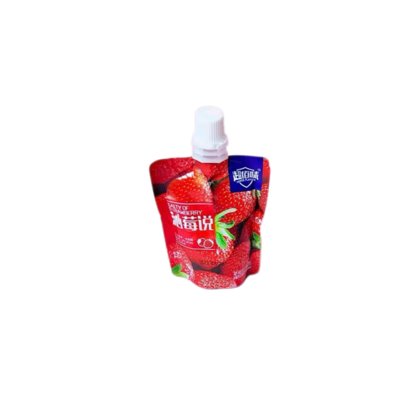 Zhele pitevoe Super Flavor MAX s konzhakom klubnika 60g