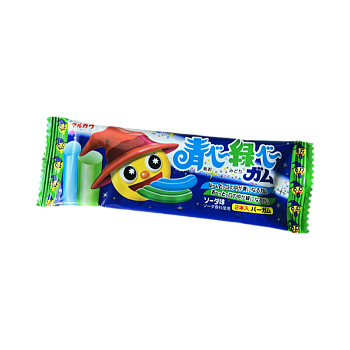 Жевательная резинка Marukawa синий и зеленый язык 14г