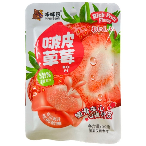 Marmelad Kami Bear Klubnika 20g