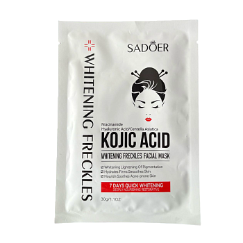 Маска Sadoer для лица с гиалуроновой и койевой кислотой 30г
