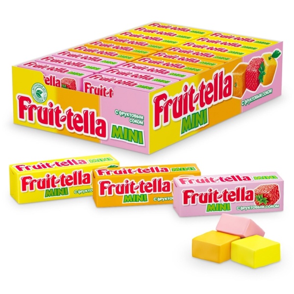 Zhevatelnaya konfeta Fruit-tella Mini 11g