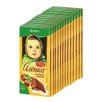 Шоколад Аленка с фундуком 90г