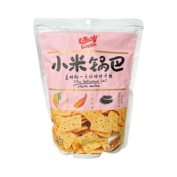 Чипсы Weika Starts с кунжутом со вкусом барбекю 188г