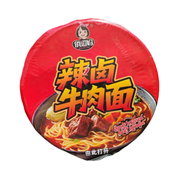 Lapsha QiaoDouMa so vkusom govyadiny v ostrom marinade 101 g