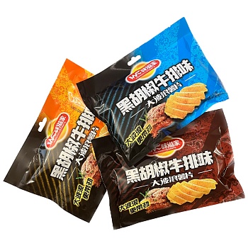 Чипсы Weiyijia Big Wave ароматный стейк 32г