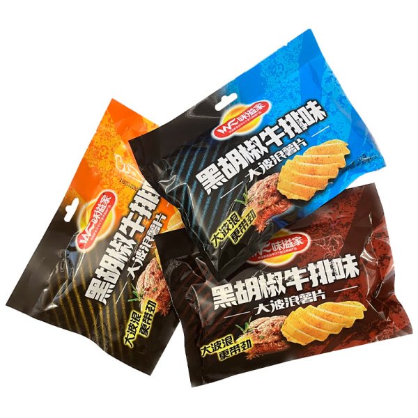 Chipsy Weiyijia Big Wave aromatnyy steyk 32g