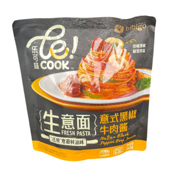 Lapsha Bibigo s sousom iz govyadiny i chernogo pertsa 263g_2