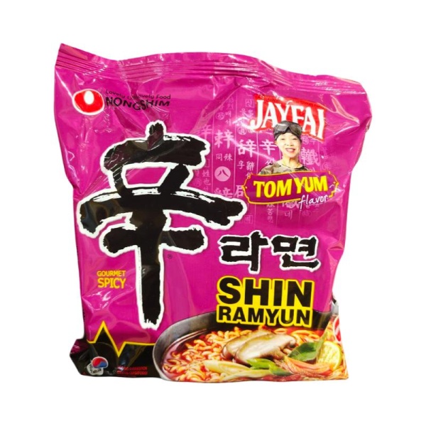 Lapsha bystrogo prigotovleniya Shin Ramyun Tom-Yam 123g
