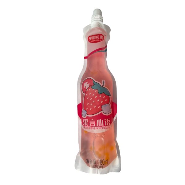 Napitok fruktovyy AODUOBEILA so vkusom klubniki 180ml