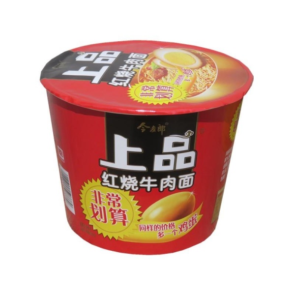 Lapsha Jinmailang ostraya s tushenoy govyadinoy 133g