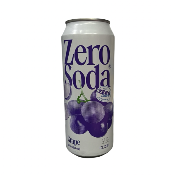 Napitok Cloop Zero so vkusom vinograda 500ml