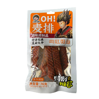 Снеки Dangjia со вкусом вегетарианского стейка 76г