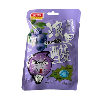 Конфеты JinGte с черникой 26г