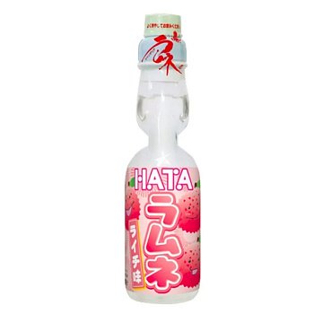Напиток газированный Hata Kosen Ramune Рамунэ Личи 200мл