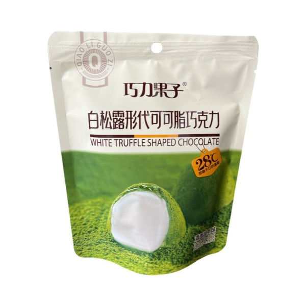 Shokoladnye konfety Qiao Li Guo Zi so vkusom matcha 42g