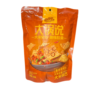 Чипсы Gouyaer рисовые со вкусом барбекю 188г