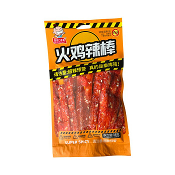 Соевое мясо Peng Shi Kou Shui Ge со вкусом индейки с чили 38г