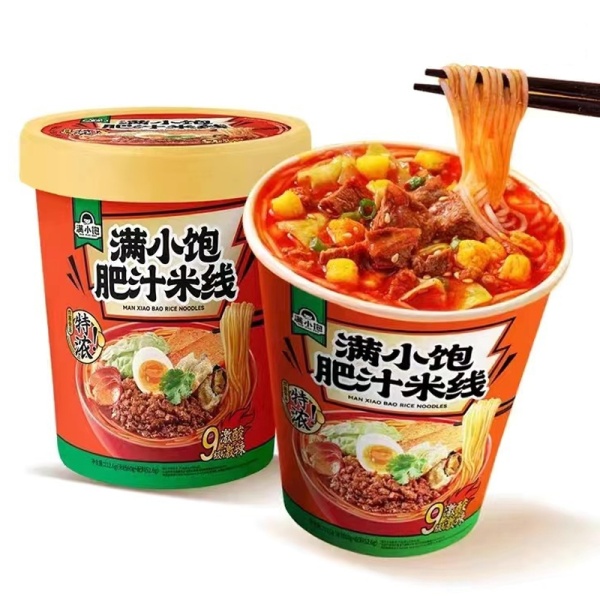 Lapsha Man Xiao Bao risovaya ostraya 112g