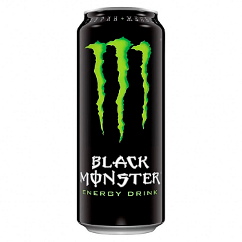 Энергетический напиток Monster Energy Black Green 0,33мл