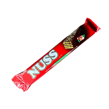 Вафли Nuss в молочном шоколаде с лесным орехом 28г