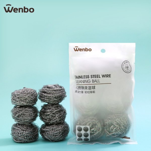 Gubka Wenbo metalicheskaya 6sht