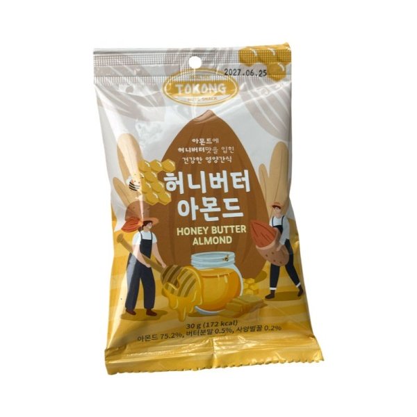 Mindal Tokong s medovo-slivochnym vkusom 30g