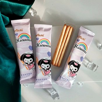 Бисквитные палочки Aioki Kuromi