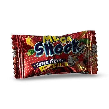 Жевательная резинка Mega Shook Клубника 3,2г